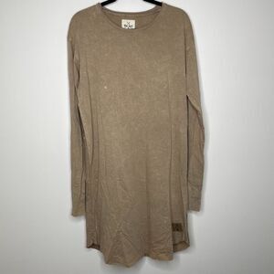 Tribe Kelley- Tan Long Sleeve Shirt
